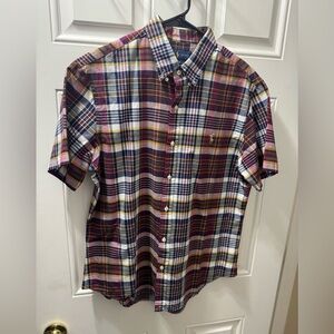 Ralph Lauren Multicolor Plaid Button Down Shirt